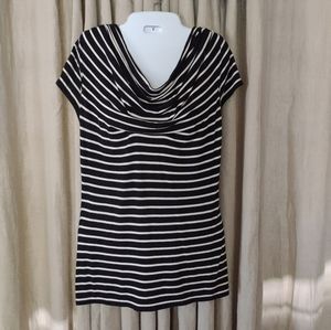 Max Studio Striped Top, Size M